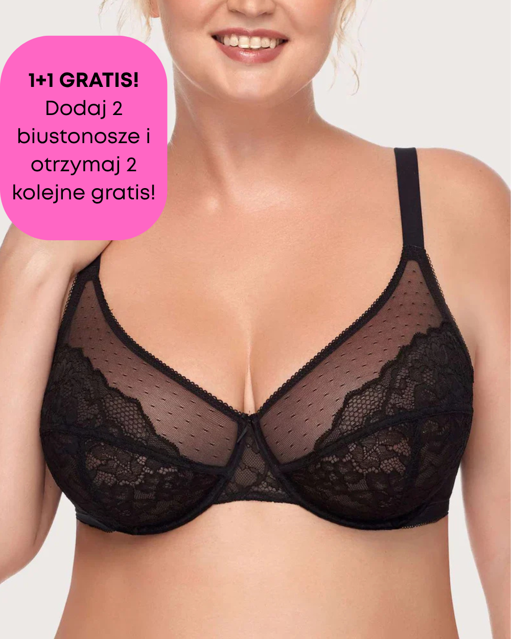 Komfortowy Biustonosz Zmniejszający