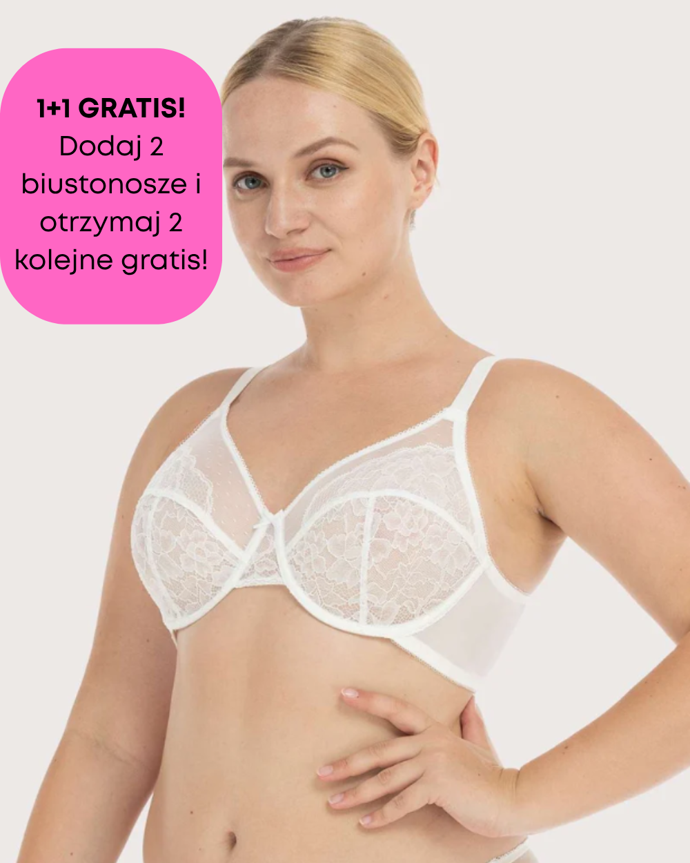 Komfortowy Biustonosz Zmniejszający