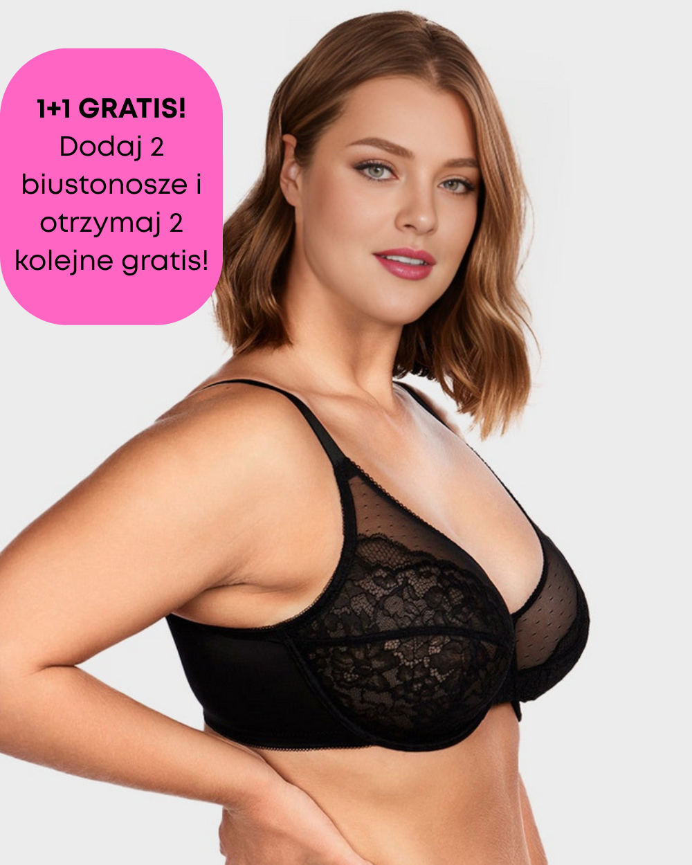 Komfortowy Biustonosz Zmniejszający
